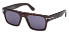 Tom Ford FT1337 52V 53 - Dark Havana / Blue 52V #id:ft133752v_s:100105