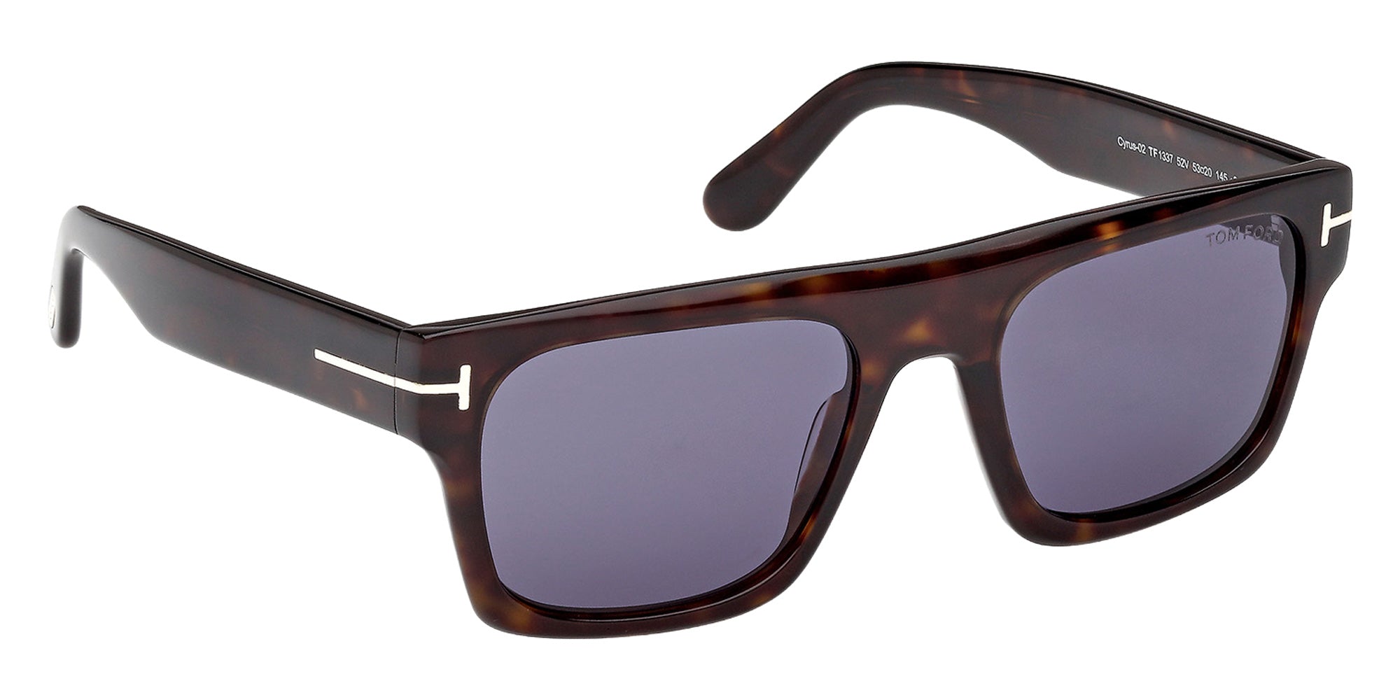 Tom Ford FT1337 52V 53 - Dark Havana / Blue 52V #id:ft133752v_s:100135