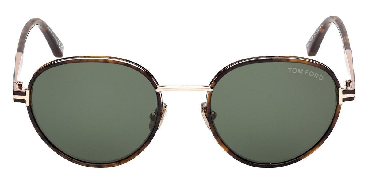 Tom Ford FT1339 JET-02 52N 51 - Dark Havana / Green #id:ft133952n_s:102100