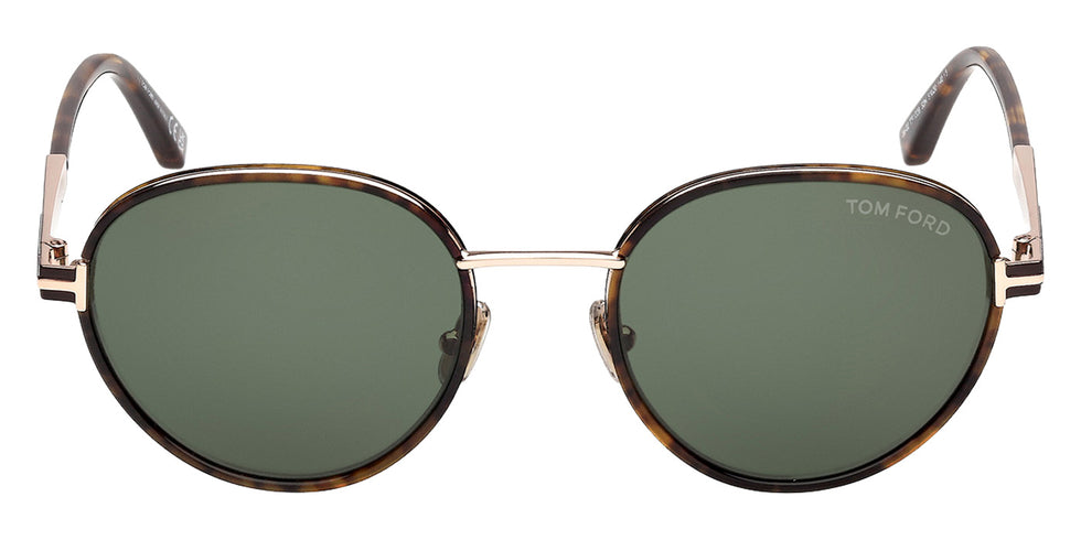 Tom Ford FT1339 JET-02 52N 51 - Dark Havana / Green #id:ft133952n_s:102100