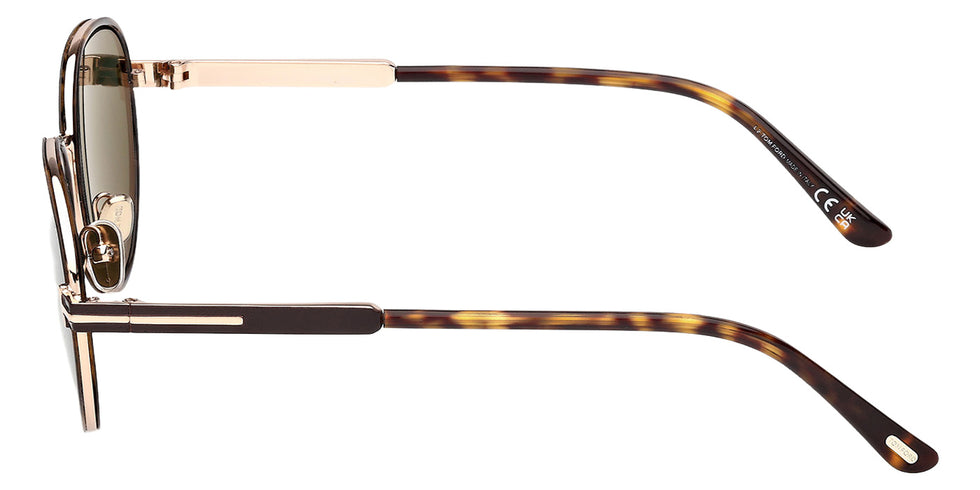 Tom Ford FT1339 JET-02 52N 51 - Dark Havana / Green #id:ft133952n_s:102110