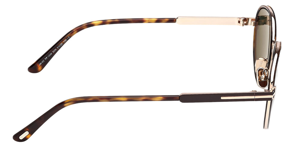 Tom Ford FT1339 JET-02 52N 51 - Dark Havana / Green #id:ft133952n_s:102130