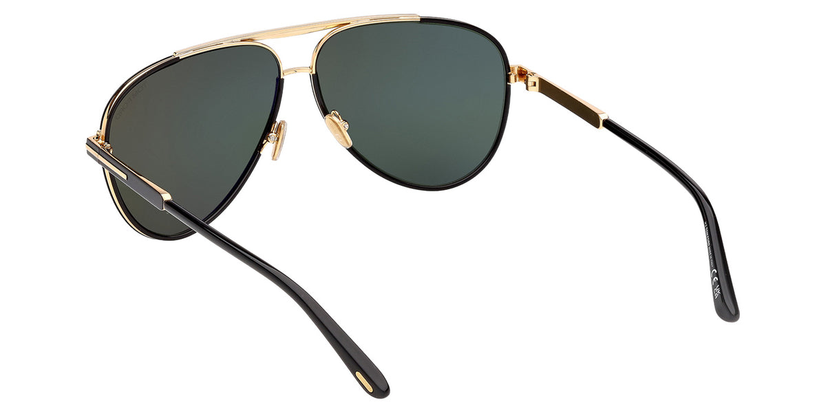 Tom Ford FT1340 RUPERT-02 01N 63 - Shiny Black / Green #id:ft134001n_s:100115