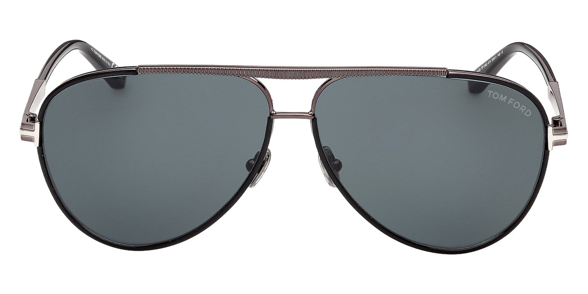 Tom Ford FT1340 RUPERT-02 01V 63 - Shiny Black / Blue #id:ft134001v_s:102100