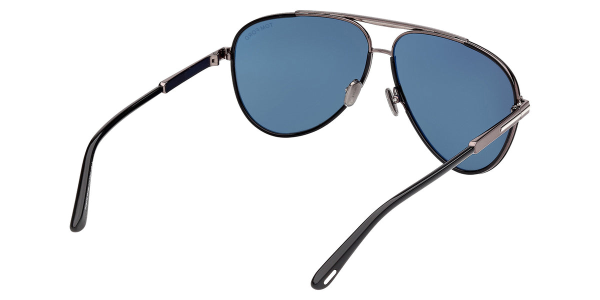 Tom Ford FT1340 RUPERT-02 01V 63 - Shiny Black / Blue #id:ft134001v_s:102125