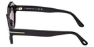 Tom Ford FT1341 MERYL-02 01B 53 - Shiny Black / Gradient Smoke #id:ft134101b_s:100110