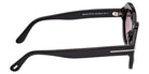 Tom Ford FT1341 MERYL-02 01B 53 - Shiny Black / Gradient Smoke #id:ft134101b_s:100130