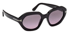 Tom Ford FT1341 MERYL-02 01B 53 - Shiny Black / Gradient Smoke #id:ft134101b_s:100135