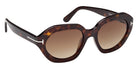 Tom Ford FT1341 MERYL-02 52F 53 - Dark Havana / Gradient Brown #id:ft134152f_s:102135