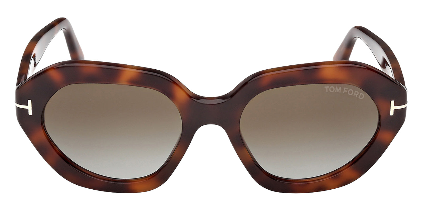 Tom Ford FT1341 MERYL-02 53P 53 - Blonde Havana / Gradient Green #id:ft134153p_s:100100