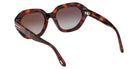Tom Ford FT1341 MERYL-02 53P 53 - Blonde Havana / Gradient Green #id:ft134153p_s:100115