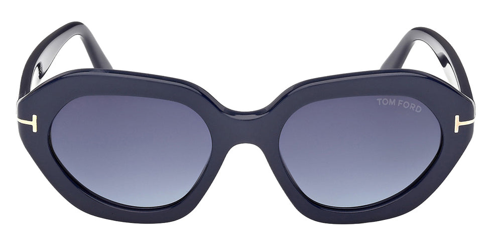 Tom Ford FT1341 MERYL-02 90W 53 - Shiny Blue / Gradient Blue #id:ft134190w_s:100100