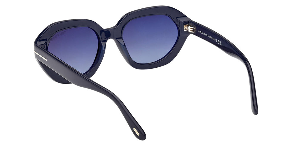 Tom Ford FT1341 MERYL-02 90W 53 - Shiny Blue / Gradient Blue #id:ft134190w_s:100115