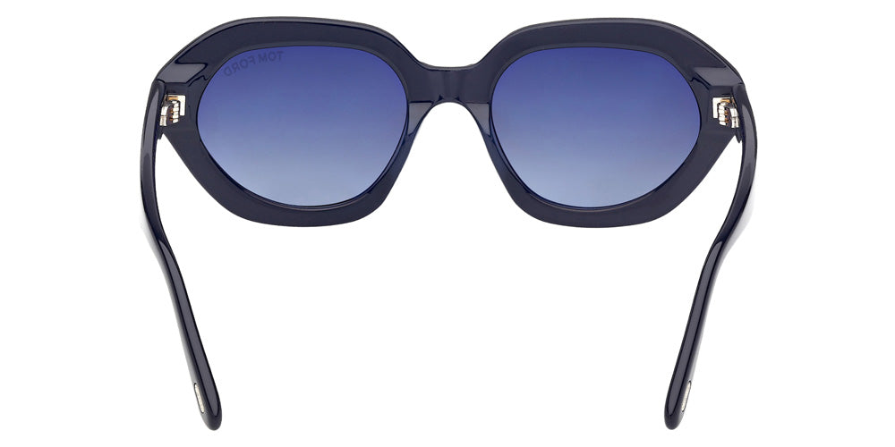 Tom Ford FT1341 MERYL-02 90W 53 - Shiny Blue / Gradient Blue #id:ft134190w_s:100120