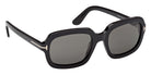 Tom Ford FT1342 LANA-02 01D 53 - Shiny Black / Smoke Polarized #id:ft134201d_s:100135