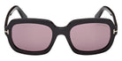 Tom Ford FT1342 LANA-02 01Y 53 - Shiny Black / Violet #id:ft134201y_s:102100