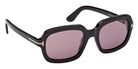 Tom Ford FT1342 LANA-02 01Y 53 - Shiny Black / Violet #id:ft134201y_s:102135