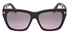 Tom Ford FT1343 01B 55 - Shiny Black / Gradient Smoke 01B #id:ft134301b_s:100100
