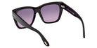 Tom Ford FT1343 01B 55 - Shiny Black / Gradient Smoke 01B #id:ft134301b_s:100115