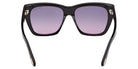 Tom Ford FT1343 01B 55 - Shiny Black / Gradient Smoke 01B #id:ft134301b_s:100120