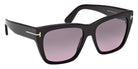 Tom Ford FT1343 01B 55 - Shiny Black / Gradient Smoke 01B #id:ft134301b_s:100135