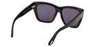 Tom Ford FT1343 01D 55 - Shiny Black / Smoke Polarized 01D #id:ft134301d_s:102125