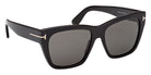 Tom Ford FT1343 01D 55 - Shiny Black / Smoke Polarized 01D #id:ft134301d_s:102135