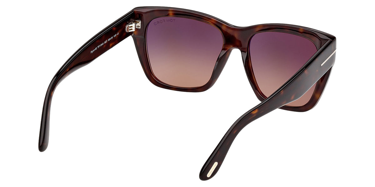 Tom Ford FT1343 FLYNN-02 52T 55 - Dark Havana / Gradient Bordeaux #id:ft134352t_s:100125