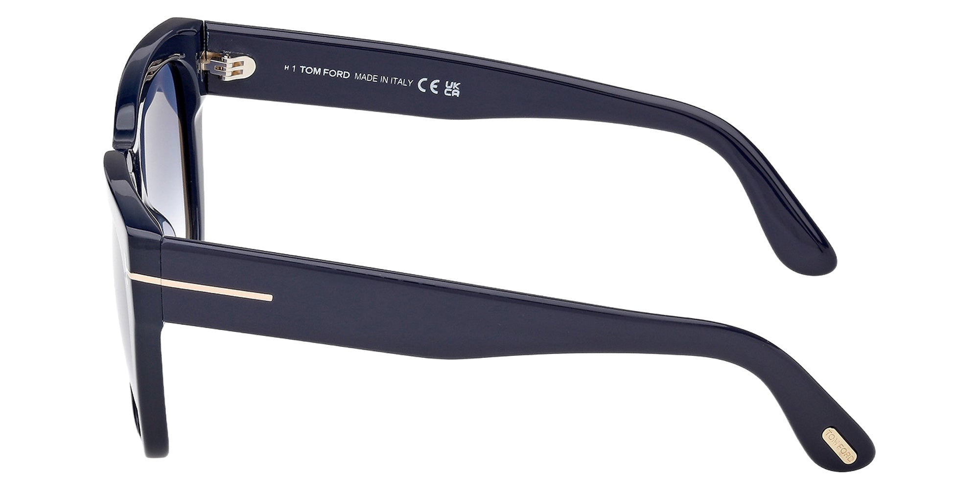 Tom Ford FT1343 90W 55 - Shiny Blue / Gradient Blue 90W #id:ft134390w_s:106110