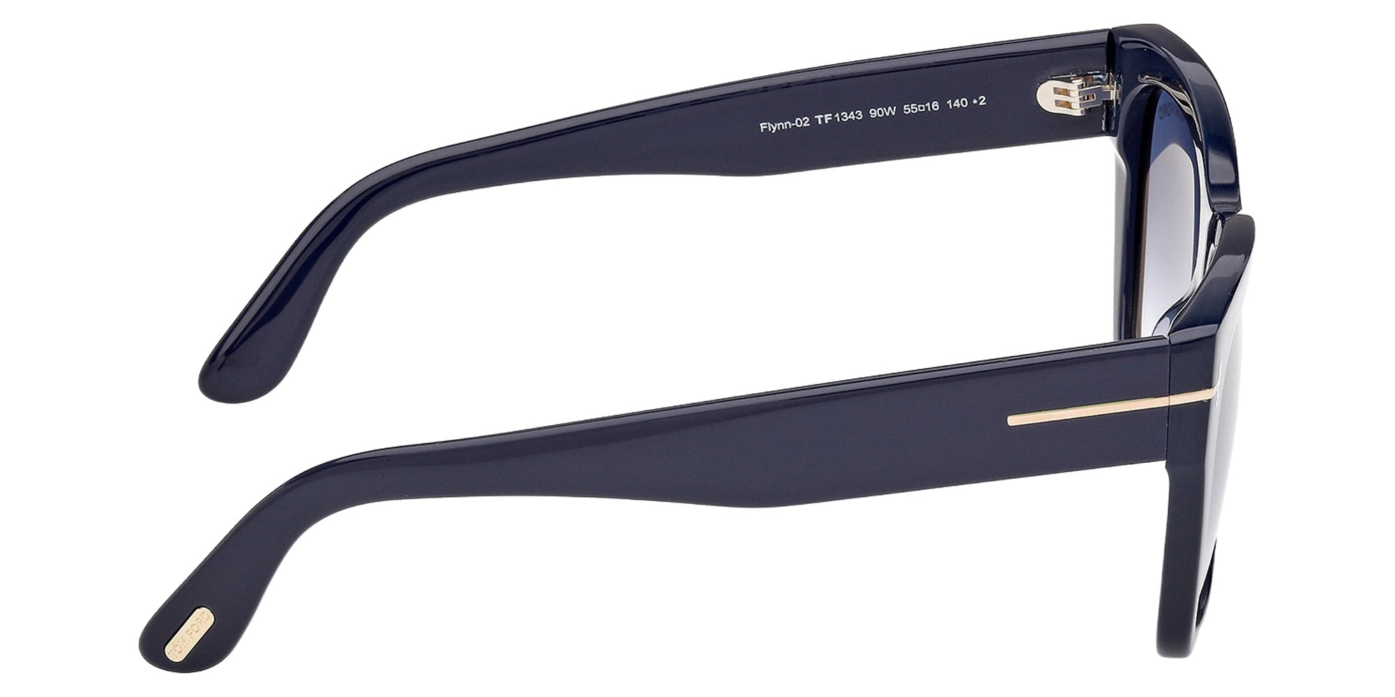 Tom Ford FT1343 90W 55 - Shiny Blue / Gradient Blue 90W #id:ft134390w_s:106130