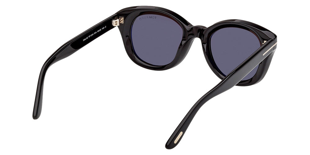Tom Ford FT1344 NIKA-02 01A 49 - Shiny Black / Smoke #id:ft134401a_s:100125