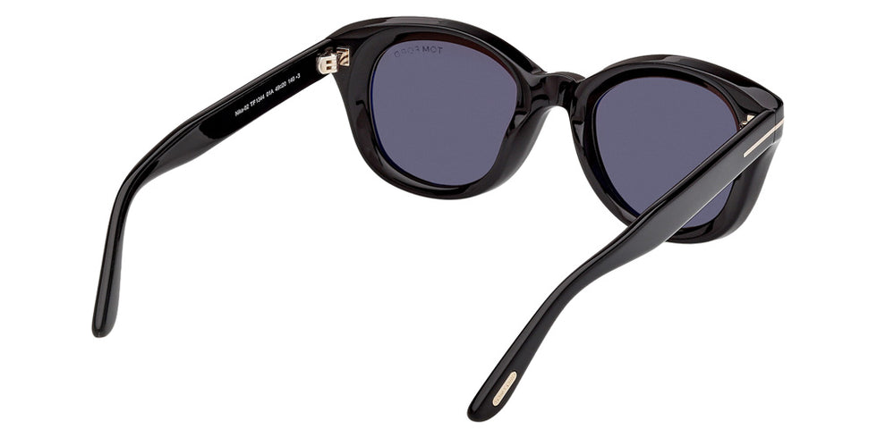 Tom Ford FT1344 NIKA-02 01A 49 - Shiny Black / Smoke #id:ft134401a_s:100125