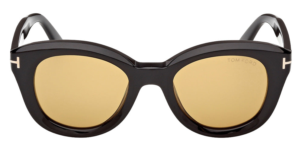 Tom Ford FT1344 NIKA-02 01E 49 - Shiny Black / Brown #id:ft134401e_s:102100