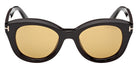 Tom Ford FT1344 NIKA-02 01E 49 - Shiny Black / Brown #id:ft134401e_s:102100
