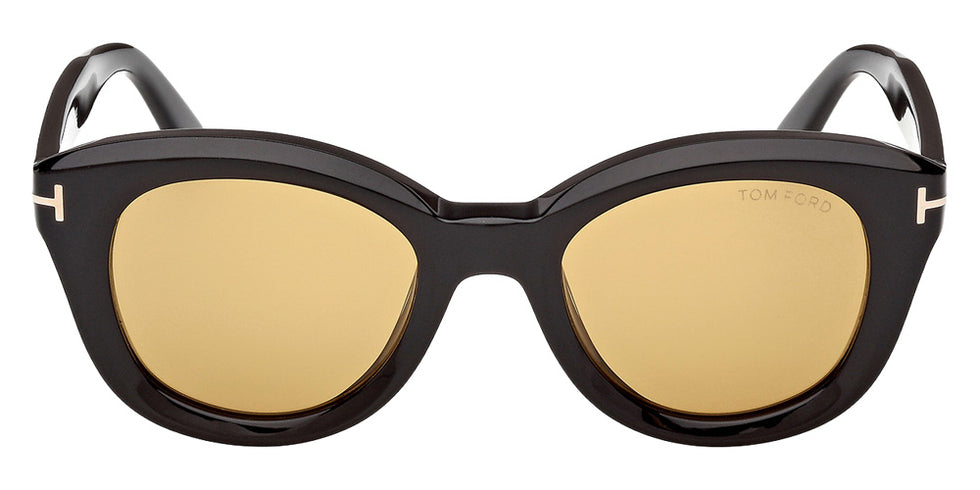 Tom Ford FT1344 NIKA-02 01E 49 - Shiny Black / Brown #id:ft134401e_s:102100