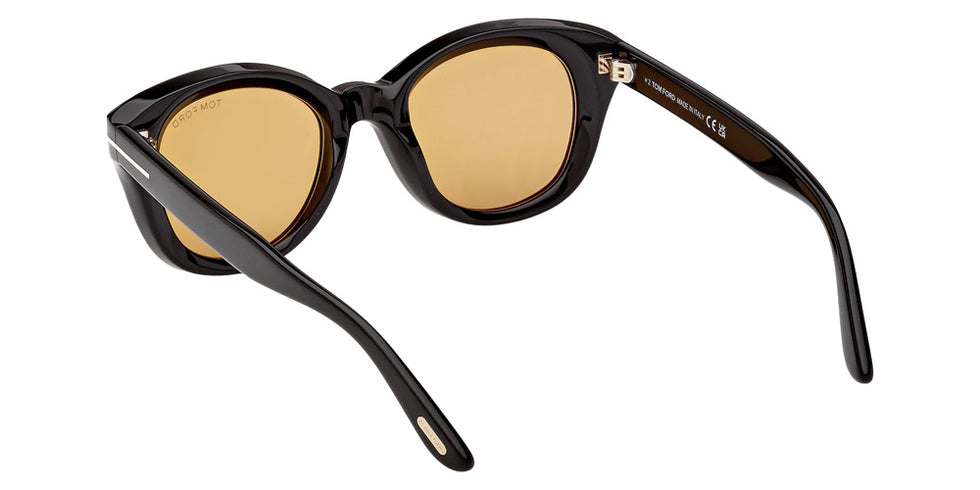 Tom Ford FT1344 NIKA-02 01E 49 - Shiny Black / Brown #id:ft134401e_s:102115