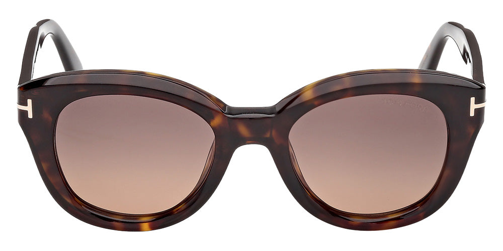 Tom Ford FT1344 NIKA-02 52T 49 - Dark Havana / Gradient Bordeaux #id:ft134452t_s:104100