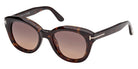 Tom Ford FT1344 NIKA-02 52T 49 - Dark Havana / Gradient Bordeaux #id:ft134452t_s:104105