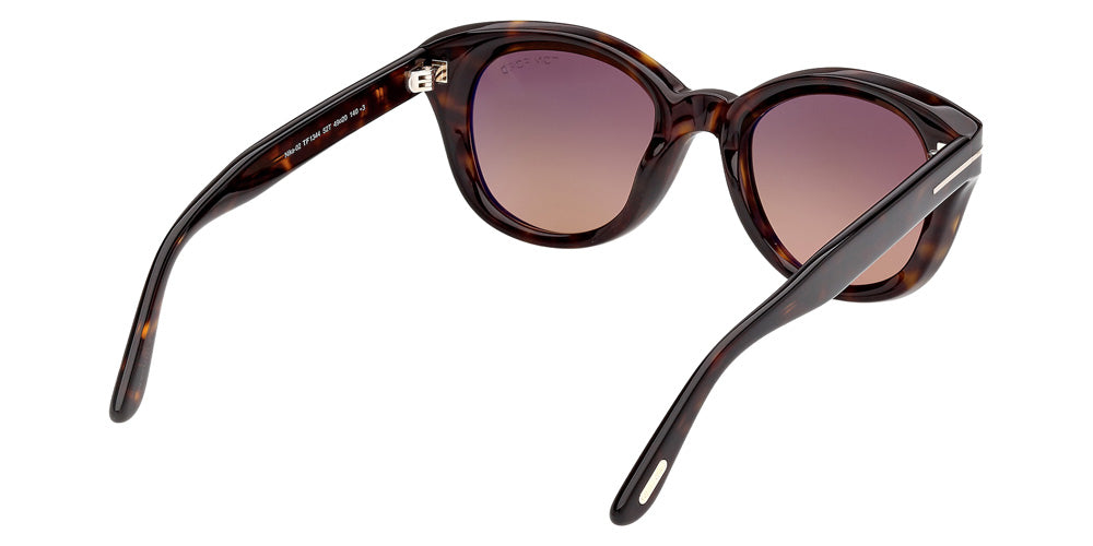 Tom Ford FT1344 NIKA-02 52T 49 - Dark Havana / Gradient Bordeaux #id:ft134452t_s:104125