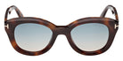 Tom Ford FT1344 NIKA-02 53P 49 - Blonde Havana / Gradient Green #id:ft134453p_s:106100