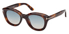 Tom Ford FT1344 NIKA-02 53P 49 - Blonde Havana / Gradient Green #id:ft134453p_s:106105