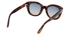 Tom Ford FT1344 NIKA-02 53P 49 - Blonde Havana / Gradient Green #id:ft134453p_s:106125