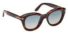 Tom Ford FT1344 NIKA-02 53P 49 - Blonde Havana / Gradient Green #id:ft134453p_s:106135
