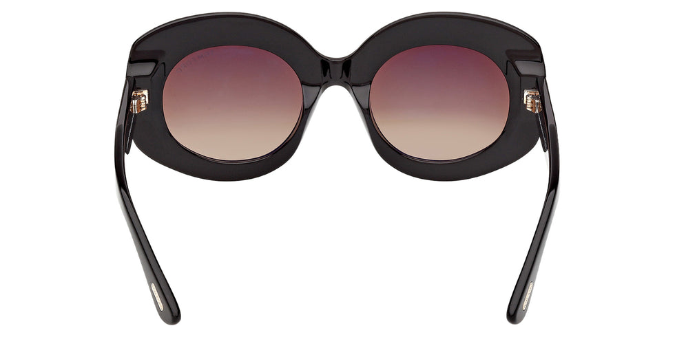 Tom Ford FT1346-F 01F 53 - Shiny Black / Gradient Brown 01F #id:ft1346f01f_s:100120