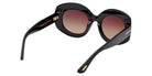 Tom Ford FT1346-F 01F 53 - Shiny Black / Gradient Brown 01F #id:ft1346f01f_s:100125