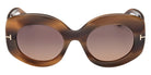Tom Ford FT1346-F 55T 53 - Colored Havana / Gradient Bordeaux 55T #id:ft1346f55t_s:104100
