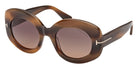 Tom Ford FT1346-F 55T 53 - Colored Havana / Gradient Bordeaux 55T #id:ft1346f55t_s:104105