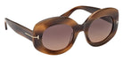 Tom Ford FT1346-F 55T 53 - Colored Havana / Gradient Bordeaux 55T #id:ft1346f55t_s:104135