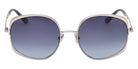 Tom Ford FT1349 14W 58 - Shiny Light Ruthenium / Gradient Blue 14W #id:ft134914w_s:100100