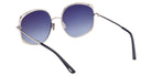 Tom Ford FT1349 14W 58 - Shiny Light Ruthenium / Gradient Blue 14W #id:ft134914w_s:100115